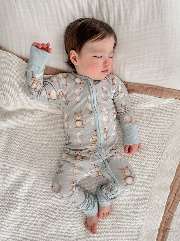 Something Blue Onesie - Winter Lovies