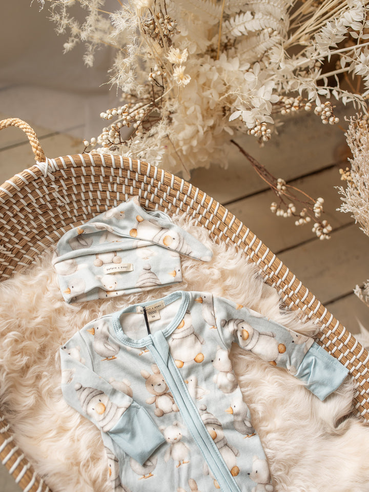 Something Blue Onesie - Winter Lovies