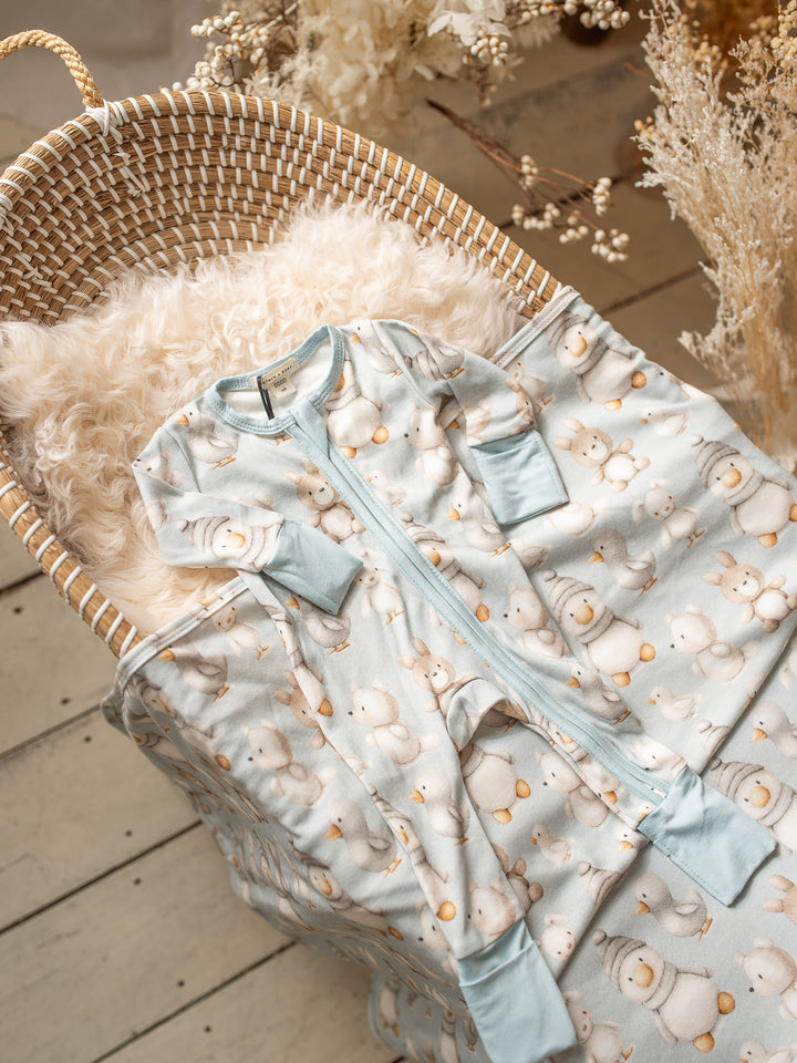 Something Blue Onesie - Winter Lovies