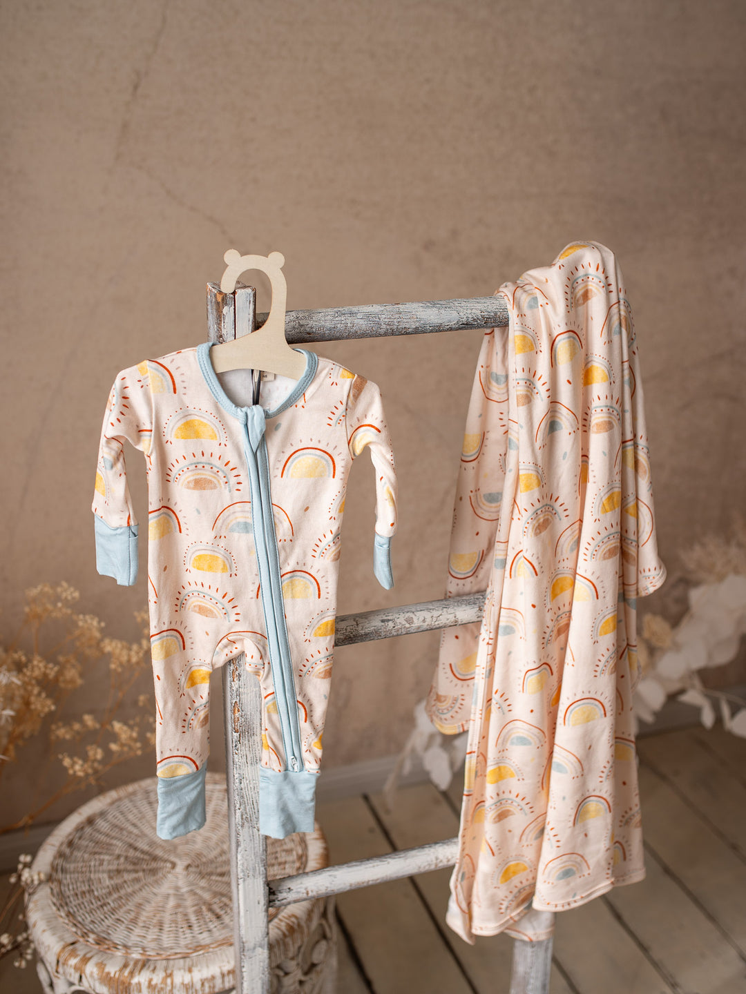 Something Blue Onesie - Boho Sun