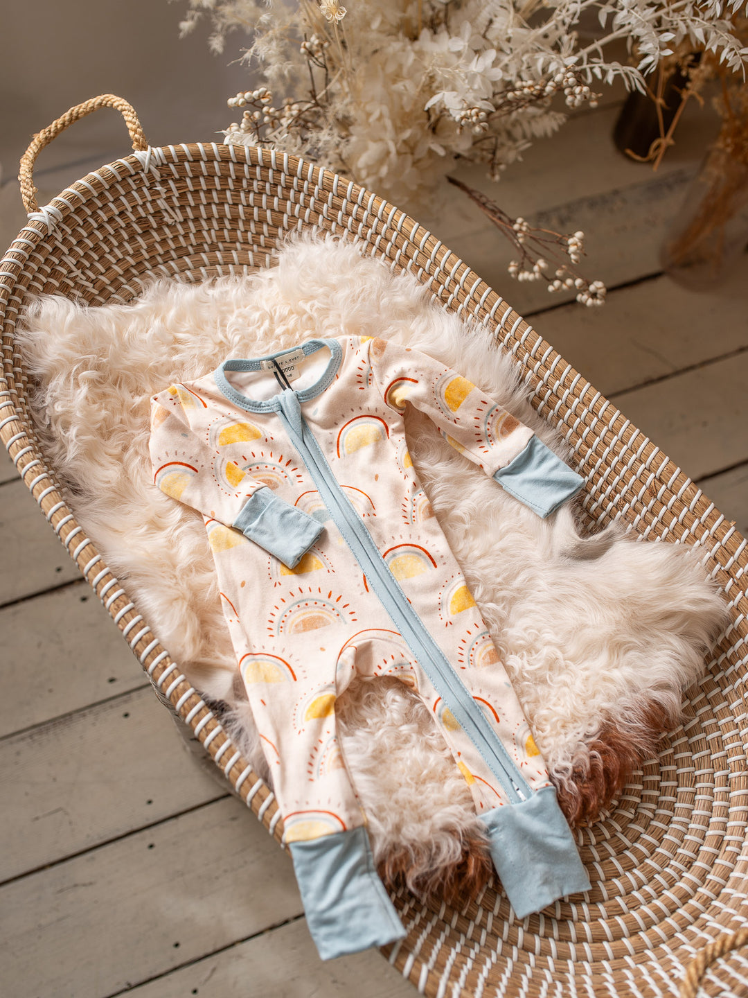 Something Blue Onesie - Boho Sun