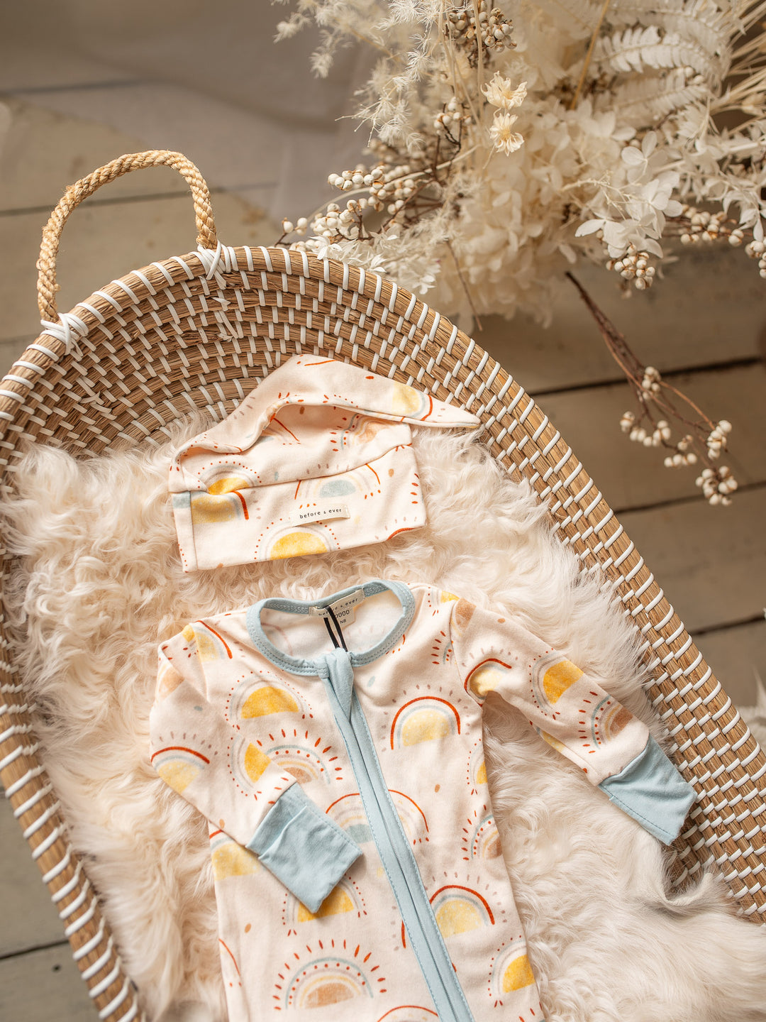 Something Blue Onesie - Boho Sun