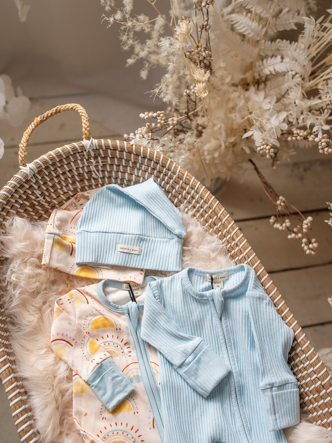 Something Blue Onesie - Boho Sun