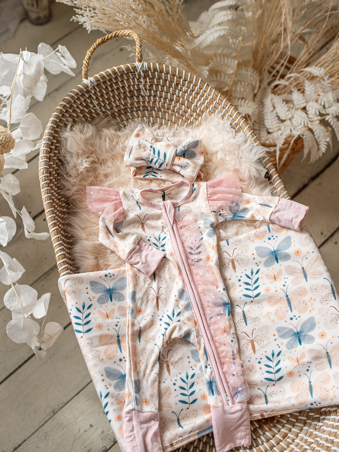 Something Blue Onesie - Butterfly