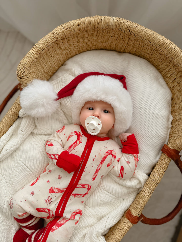 Tis The Season – Candy Cane Onesie