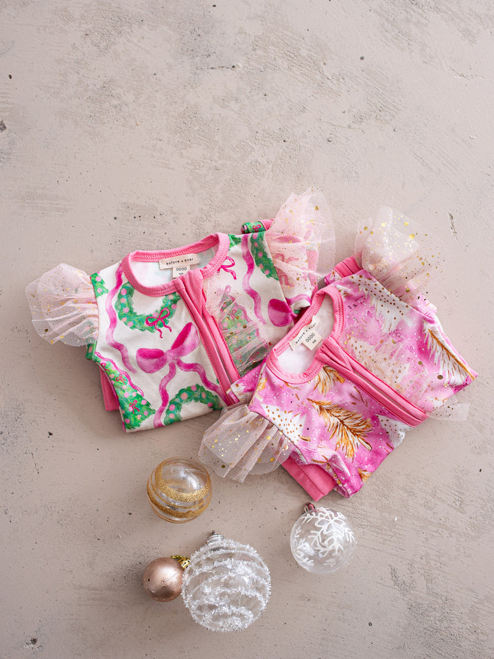 Tis The Season – Golden Tree Onesie