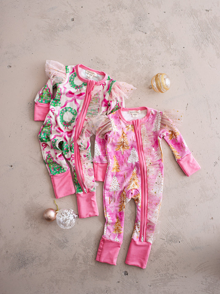 Tis The Season – Golden Tree Onesie