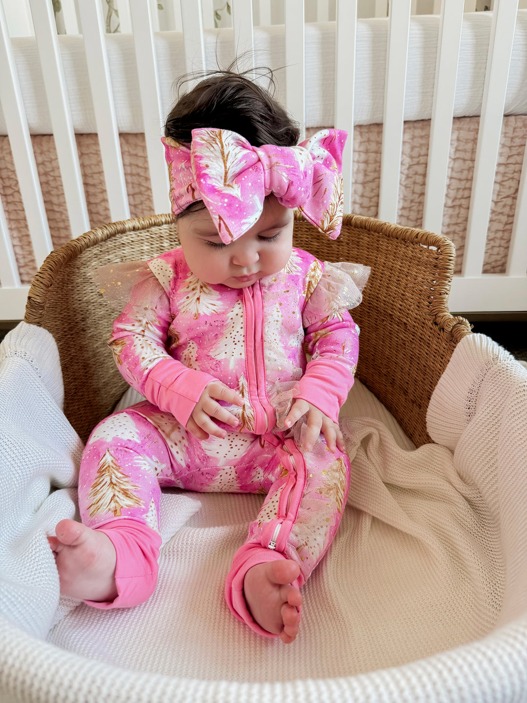 Tis The Season – Golden Tree Onesie