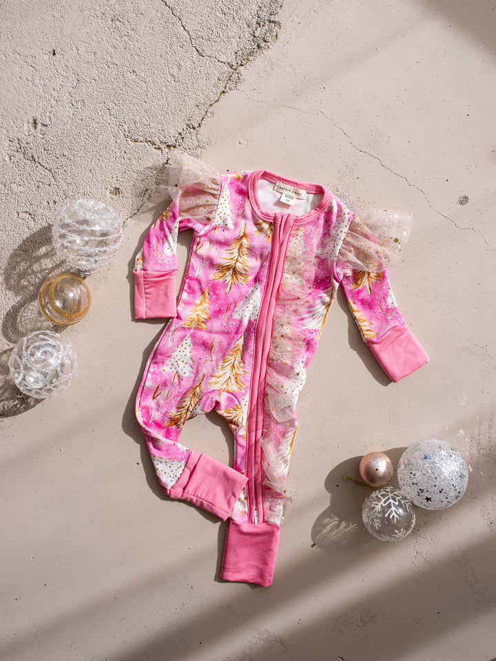 Tis The Season – Golden Tree Onesie