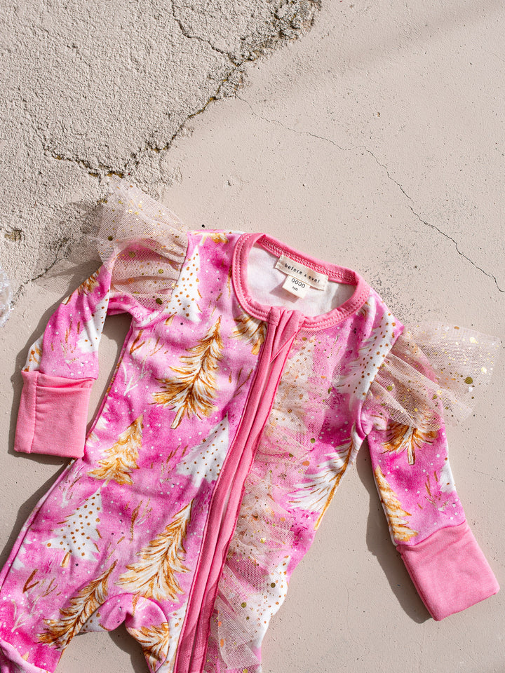 Tis The Season – Golden Tree Onesie