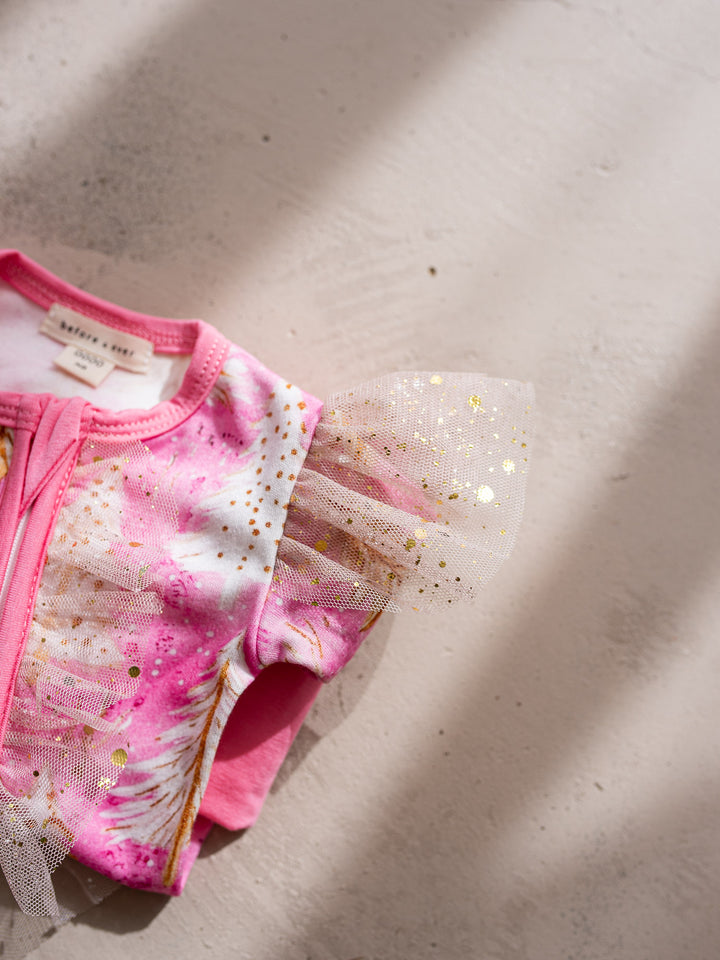 Tis The Season – Golden Tree Onesie