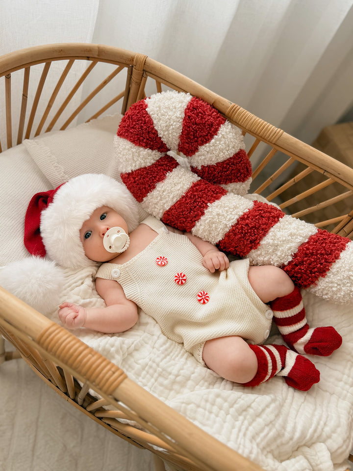 Peppermint Pop Singlet Romper