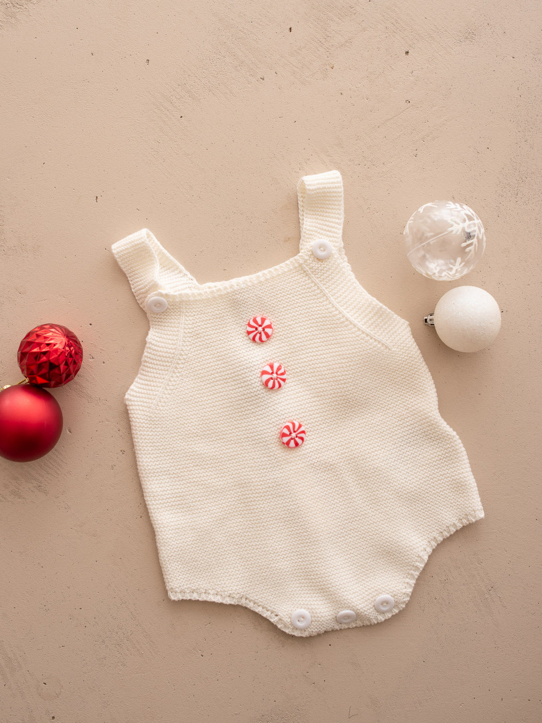 Peppermint Pop Singlet Romper
