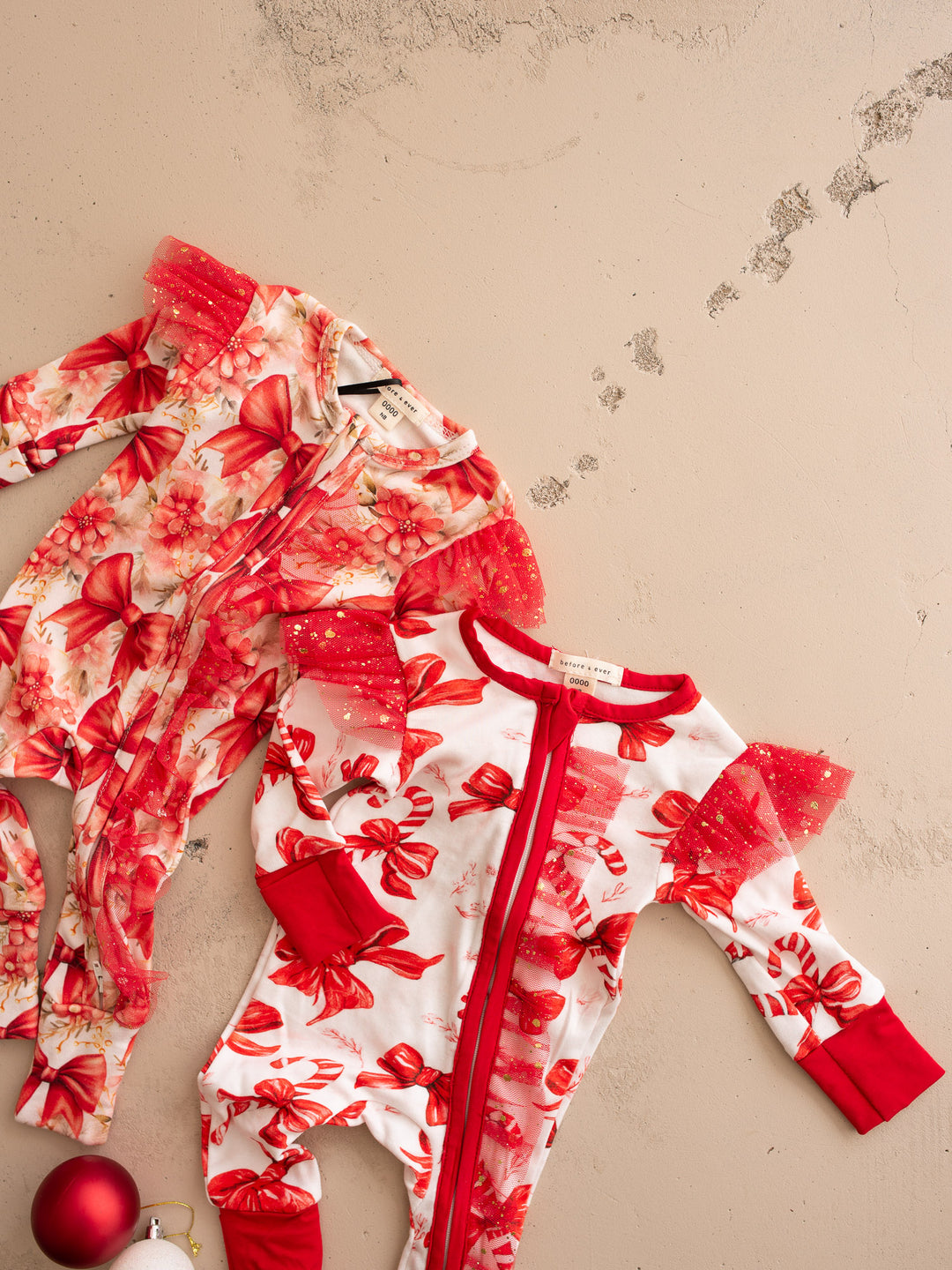 Tis The Season – Candy Bow Onesie
