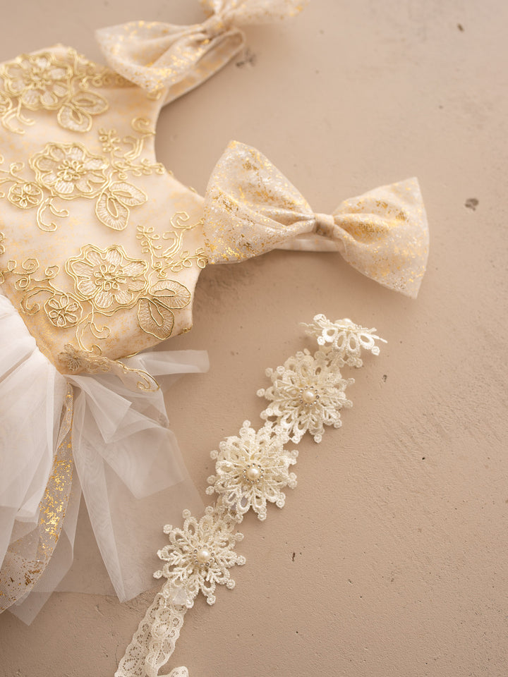 Snowflake Headband - Cream