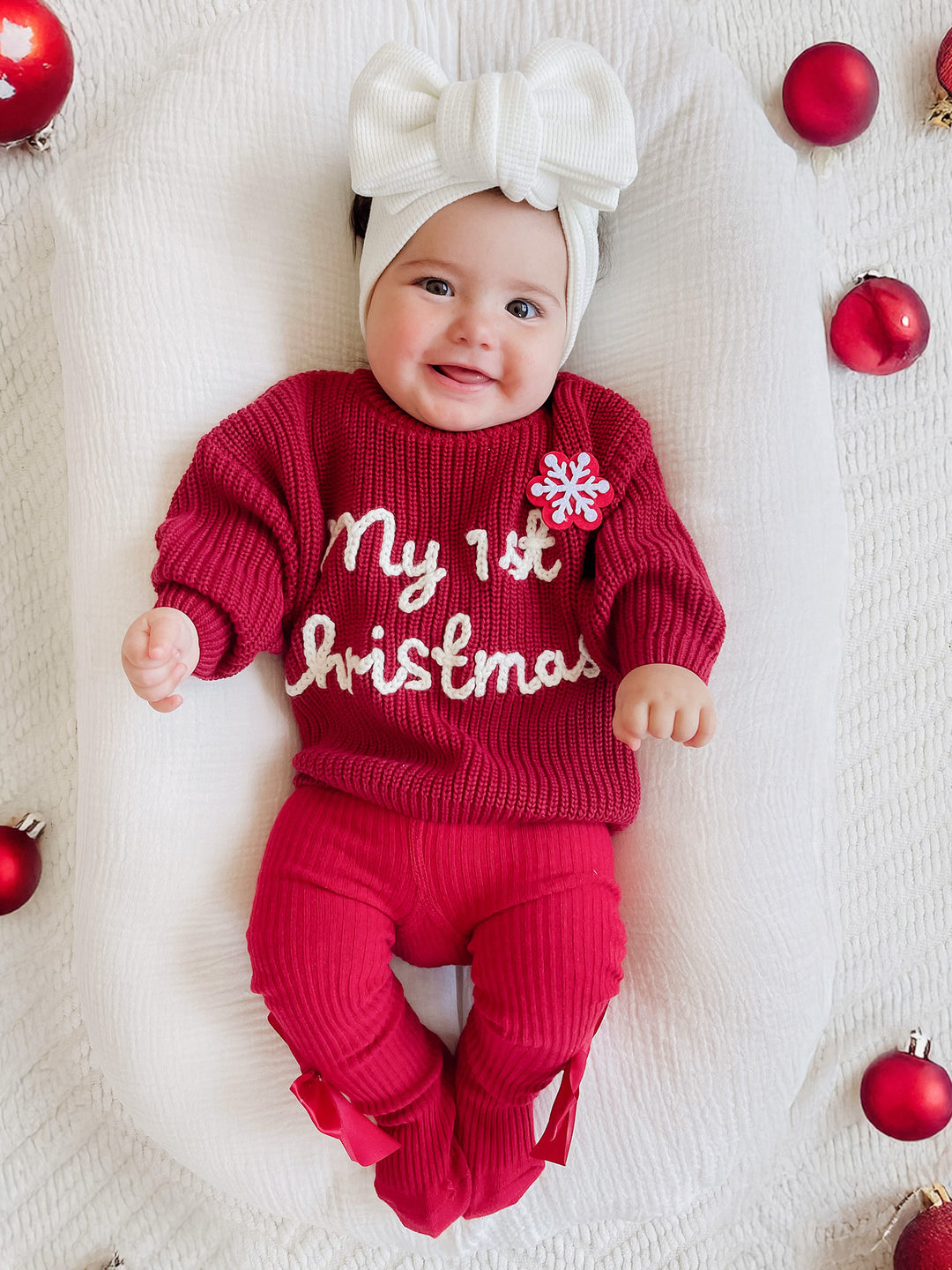 My 1st Christmas Sweater - Red