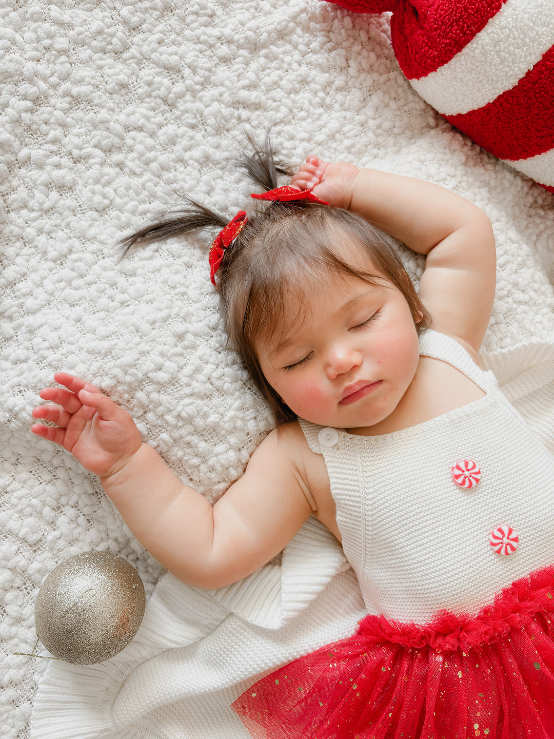 Peppermint Twirl Singlet Romper