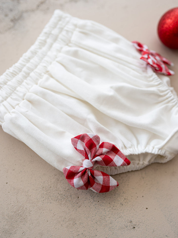 Little Missy Shorts - White