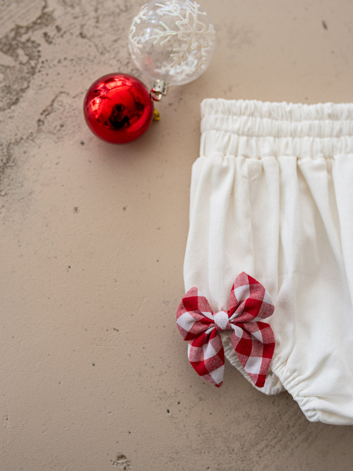 Little Missy Shorts - White