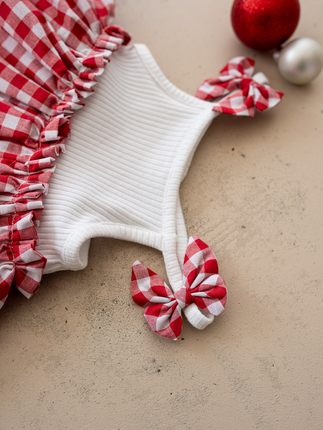 Gingham Giggles Romper
