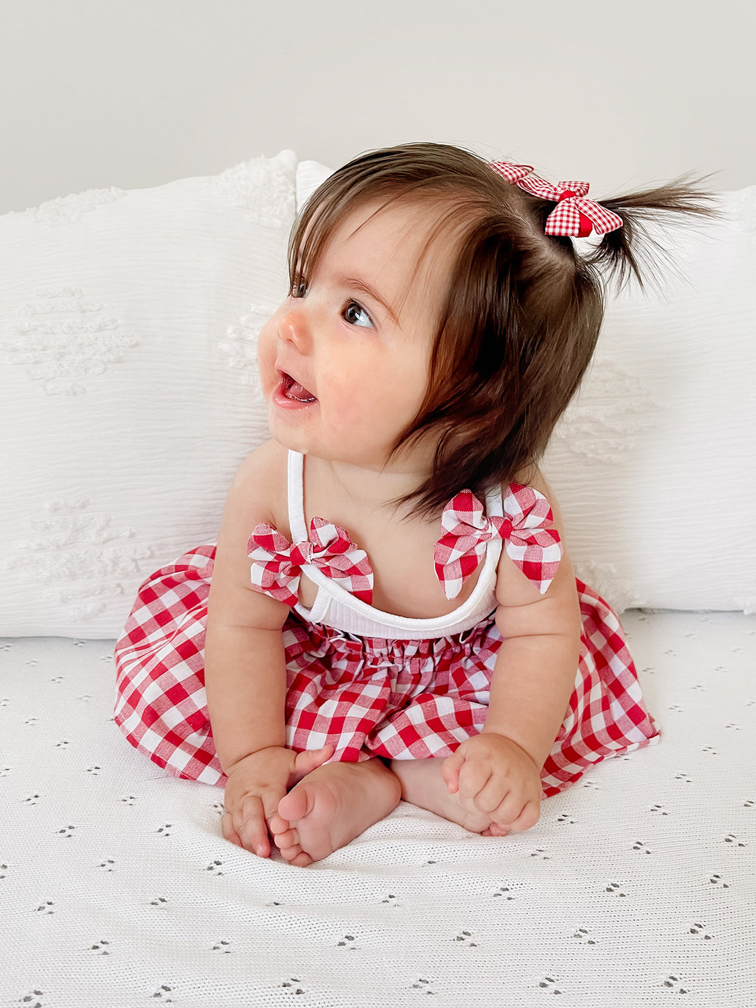 Gingham Giggles Romper