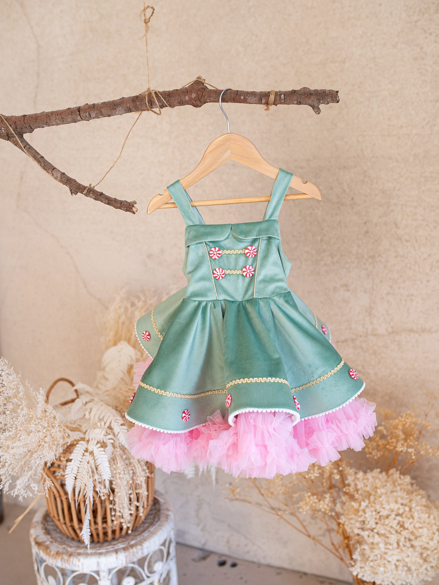 Merry Mint Dress - Mint Green / Pink – Before & Ever
