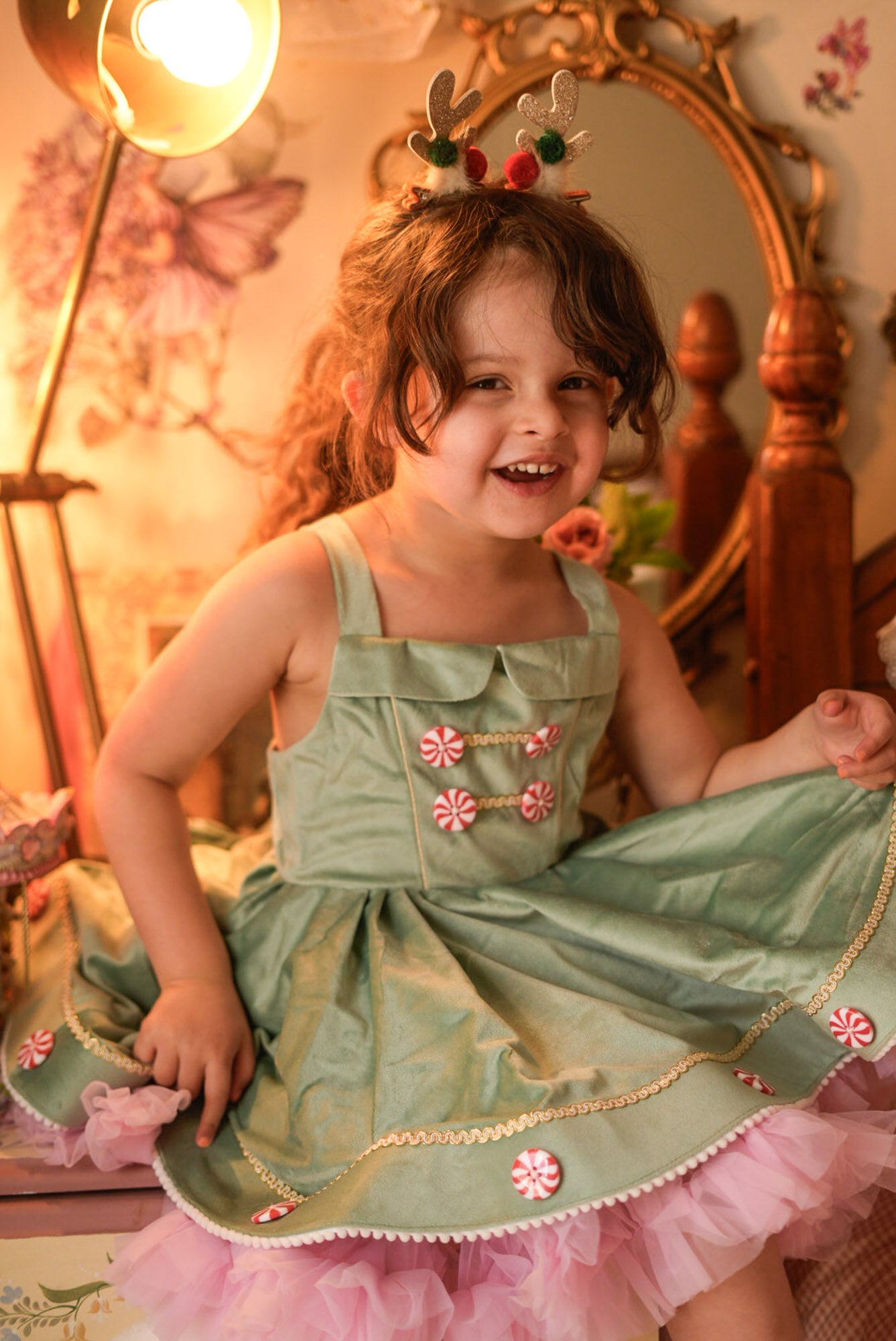 Merry Mint Dress - Mint Green / Pink – Before & Ever