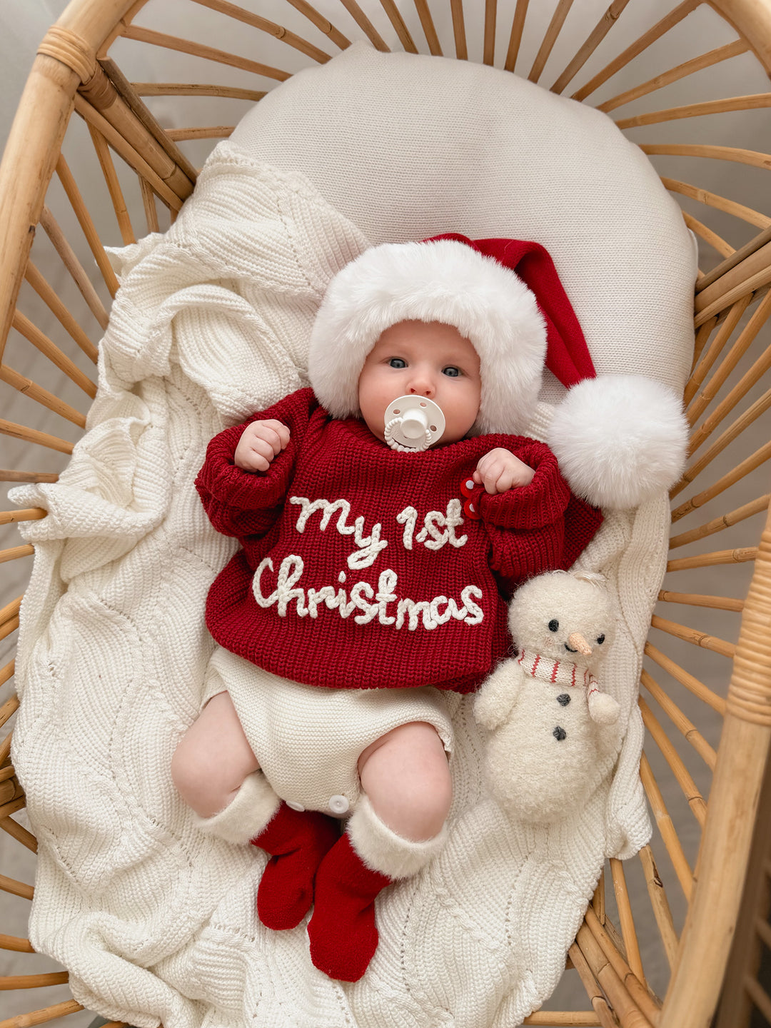 My 1st Christmas Sweater - Red