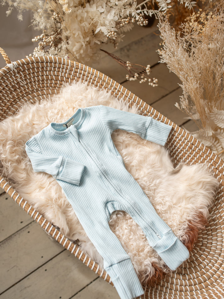 Forever Loved Onesie - Ice Blue For Boys