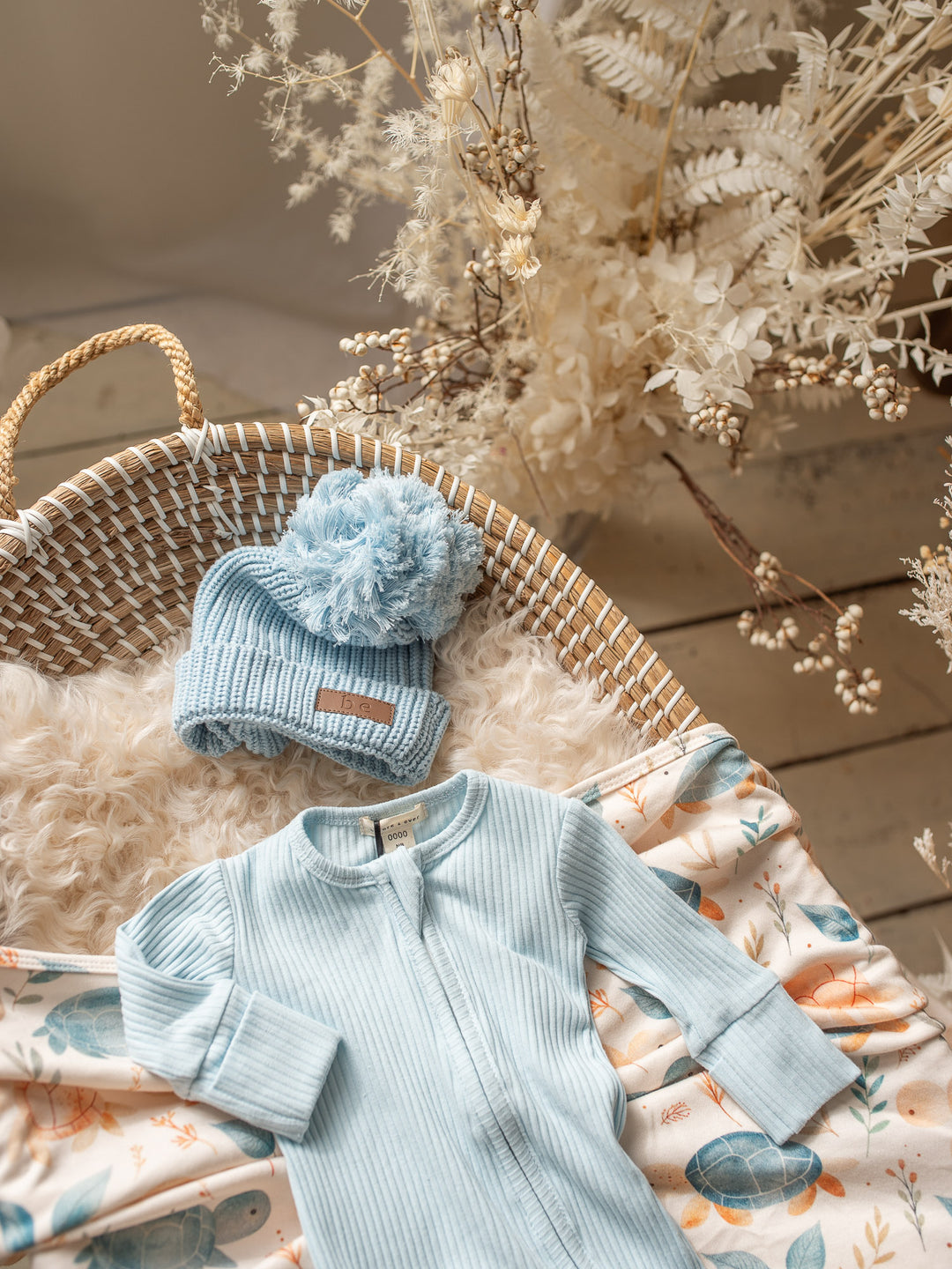 Forever Loved Onesie - Ice Blue For Boys