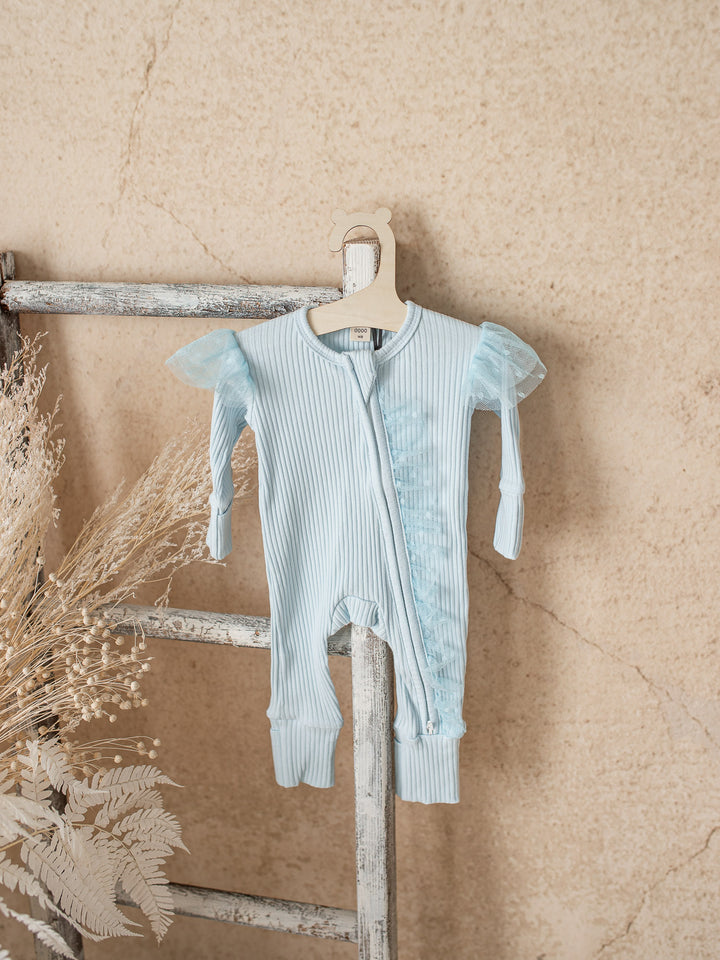 Forever Loved Onesie - Ice Blue For Girls