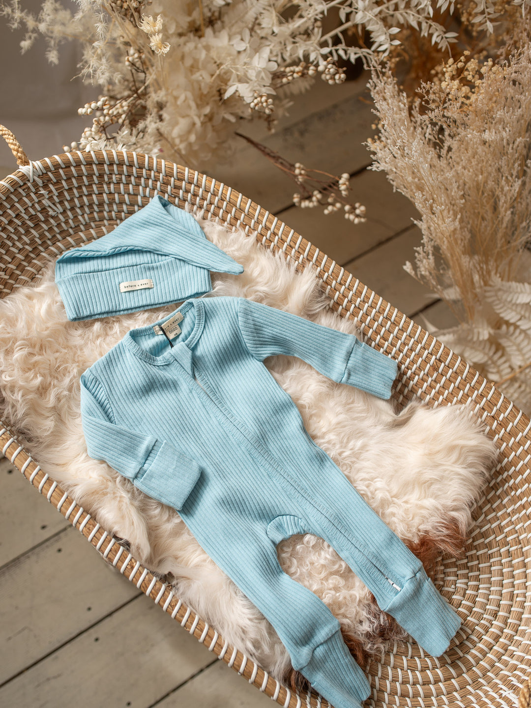Forever Loved Onesie - Sky Blue For Boys