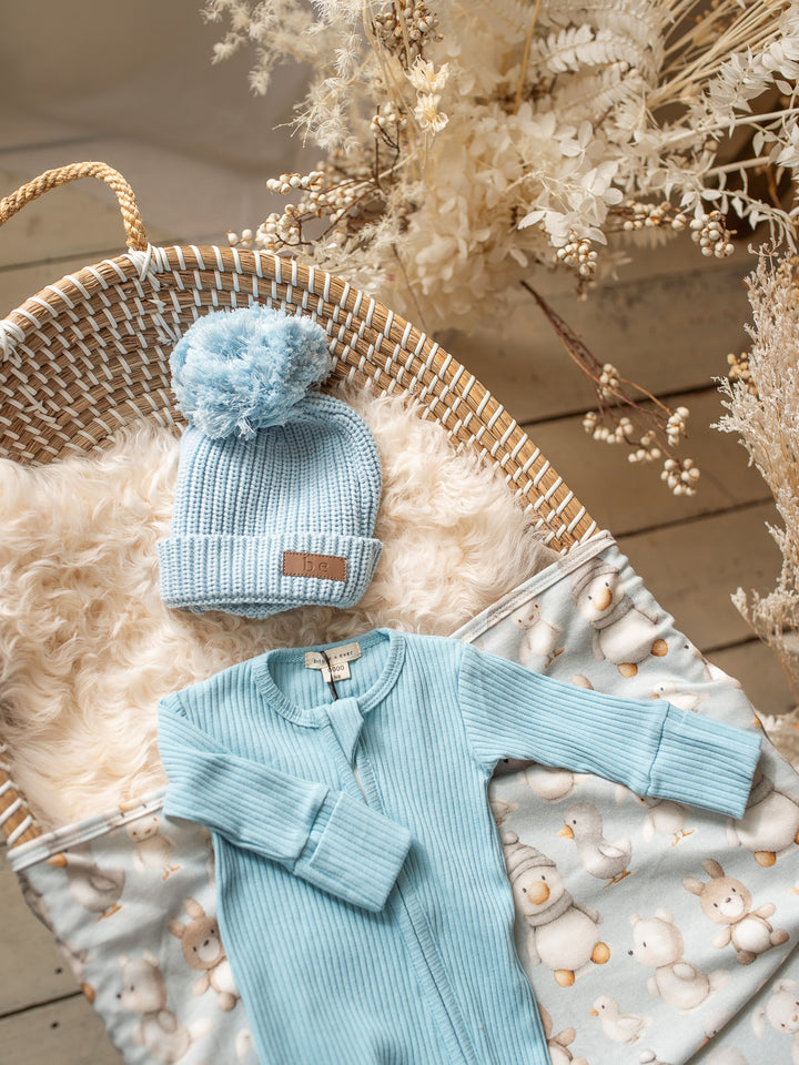 Forever Loved Onesie - Sky Blue For Boys