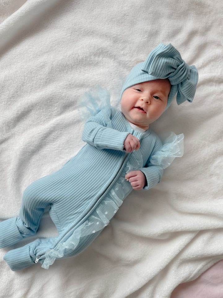 Forever Loved Onesie - Sky Blue For Girls