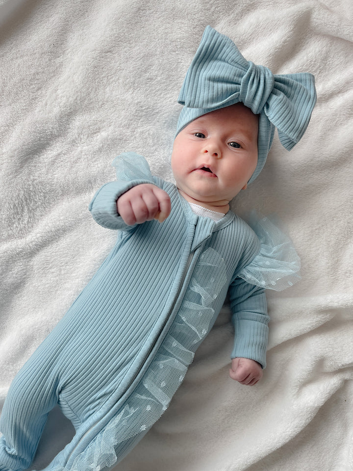 Forever Loved Onesie - Sky Blue For Girls