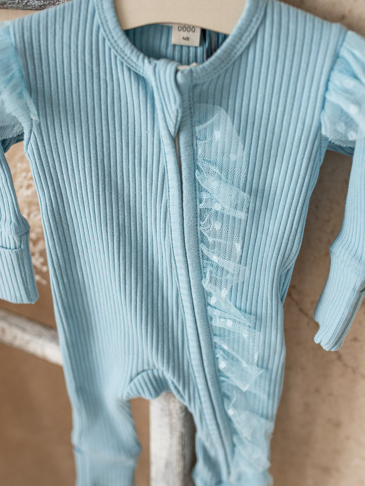 Forever Loved Onesie - Sky Blue For Girls