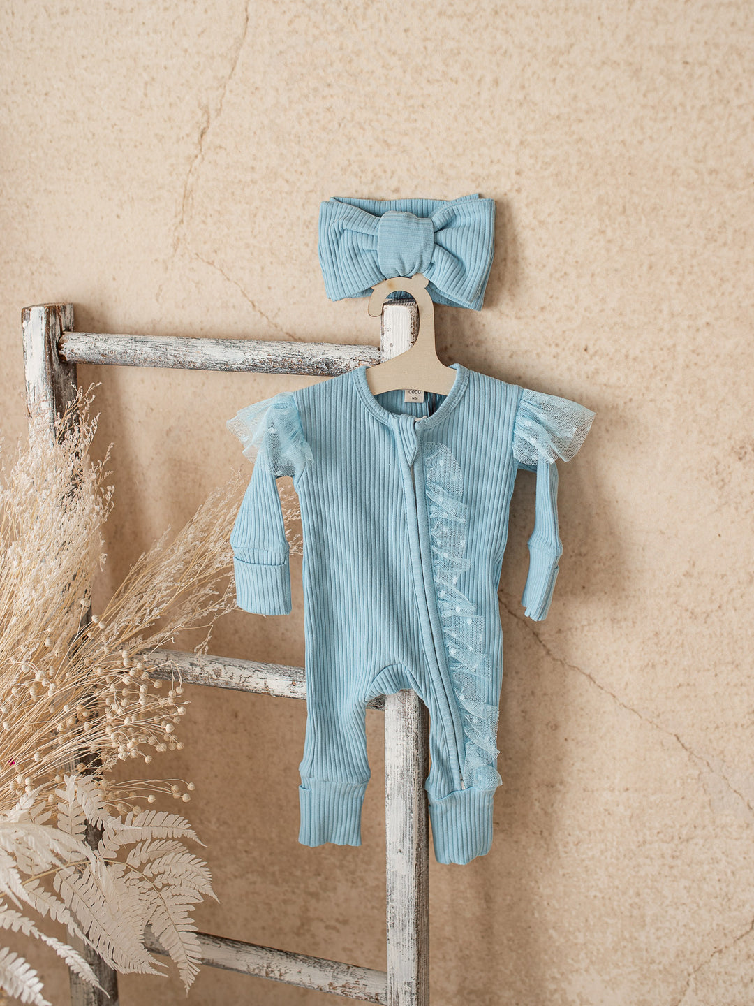 Forever Loved Onesie - Sky Blue For Girls