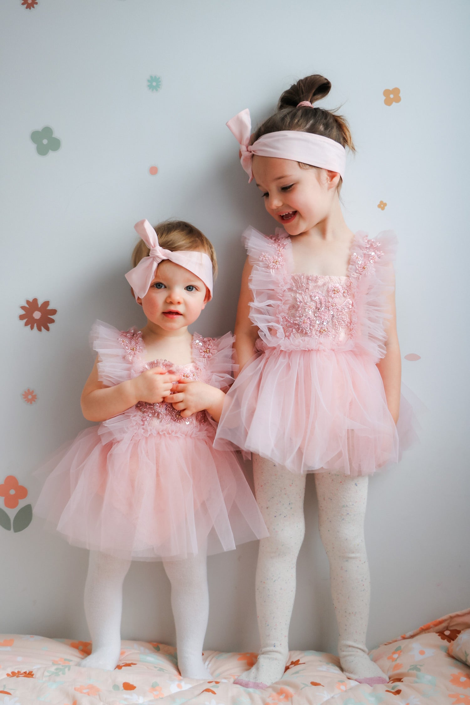 before & ever ベビードレス Baby Girl First Birthday Sequin Tutu Romper Dress, A Little Extra