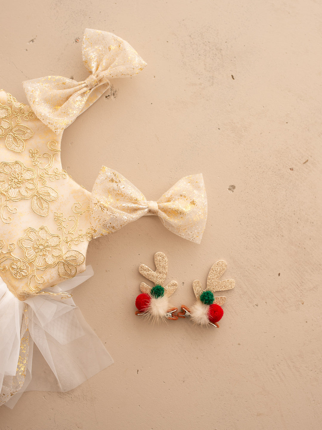Reindeer Hair clips