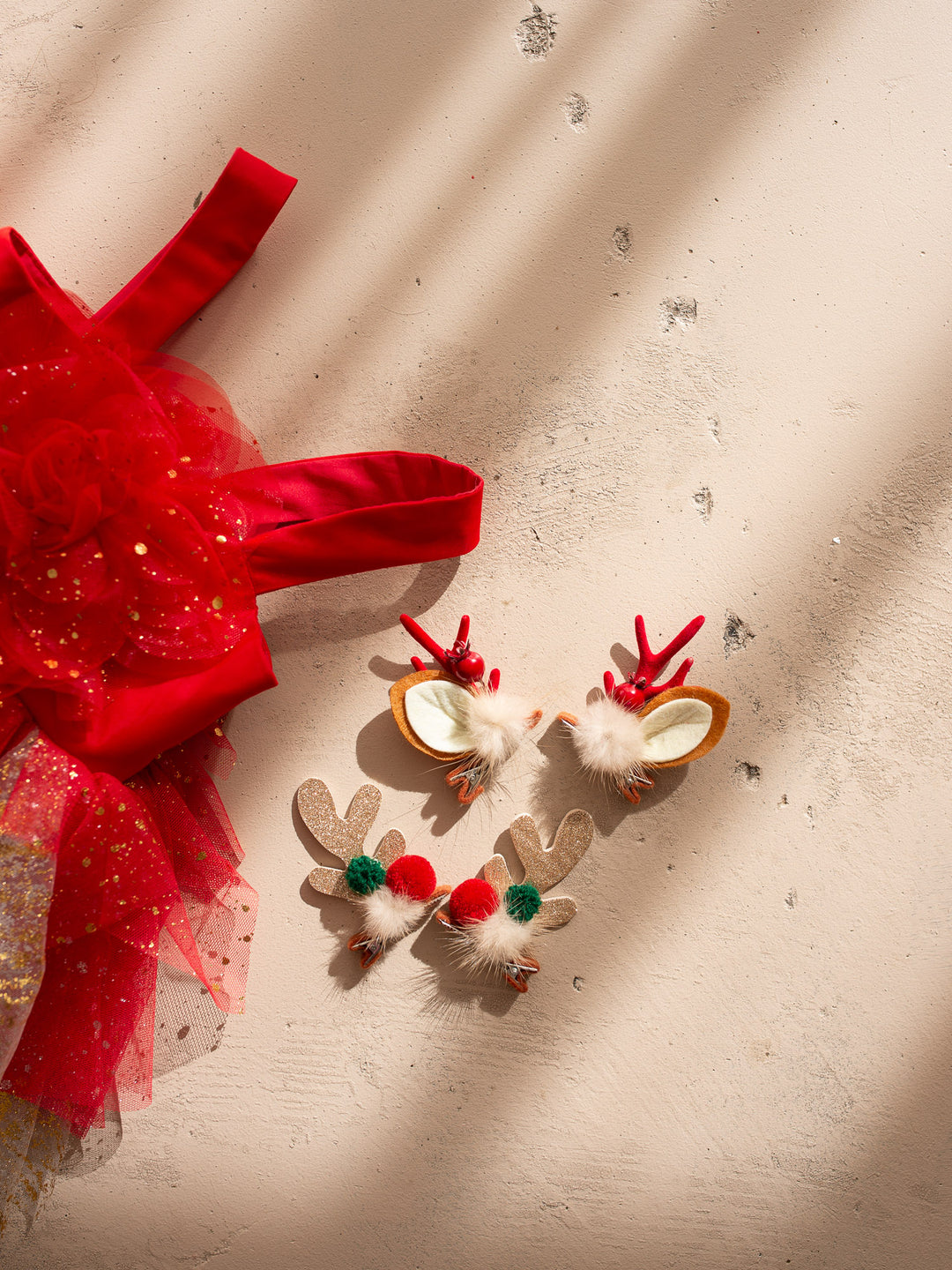Reindeer Hair clips