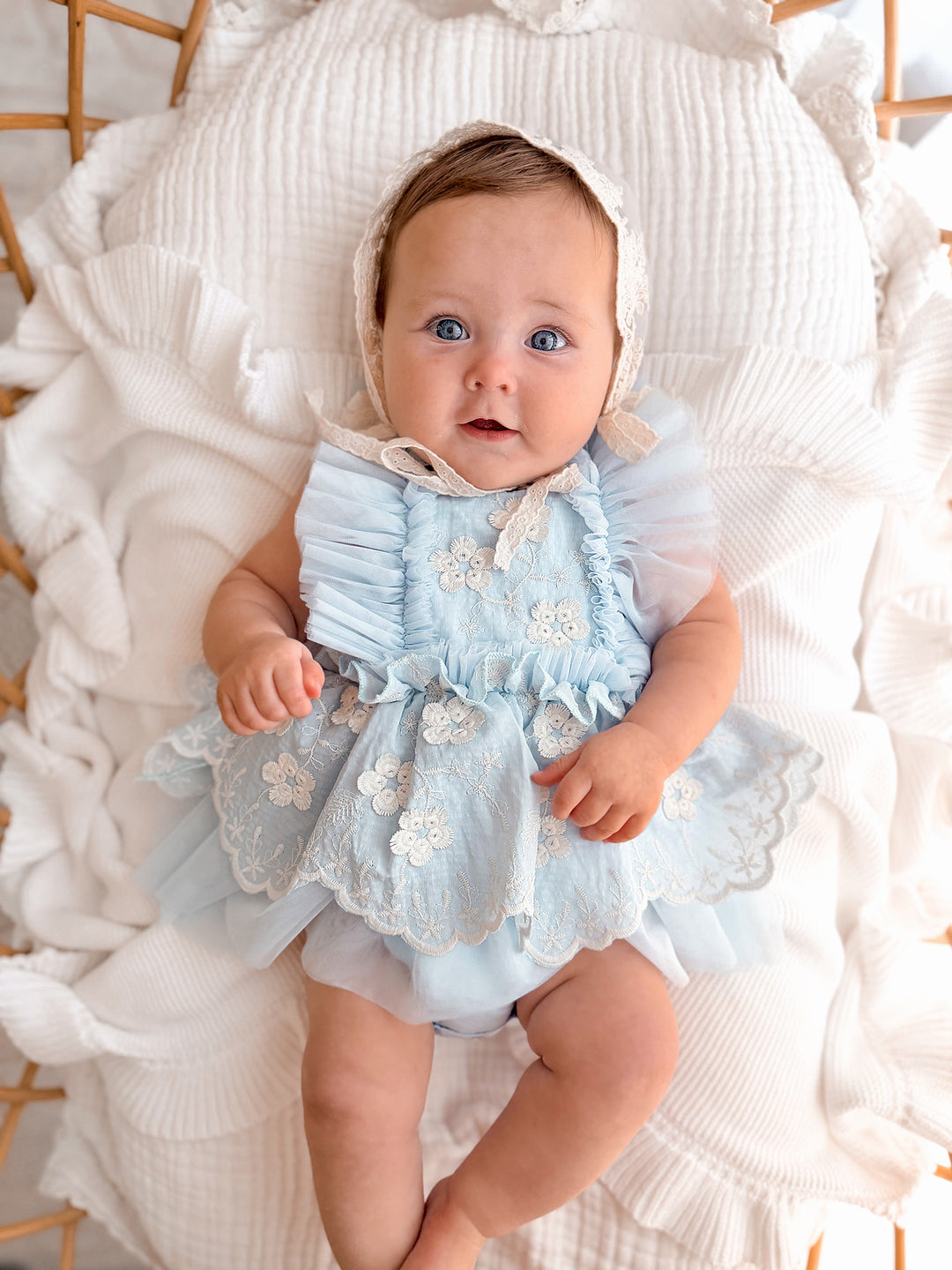 infant tulle dress Baby Flowergirl adjustable straps and an elastic enclosed at waist for added comfort and ease of wear for years to come Baby Girl Rainbow Dress Infant