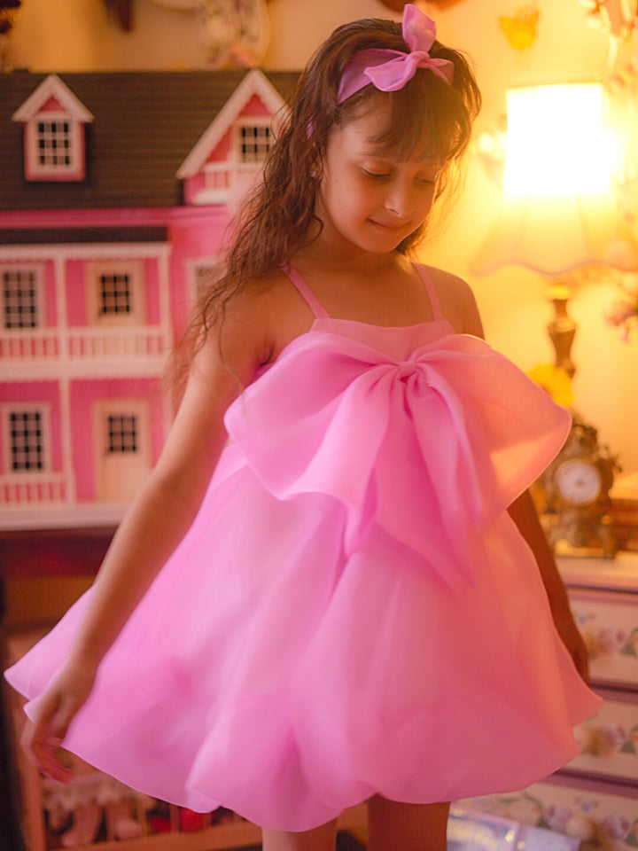 Love In Full Bloom Dress - Hot Pink