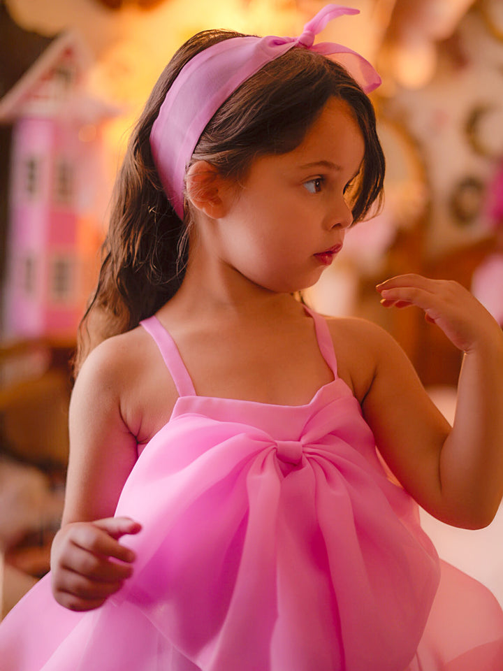 Love In Full Bloom Dress - Hot Pink