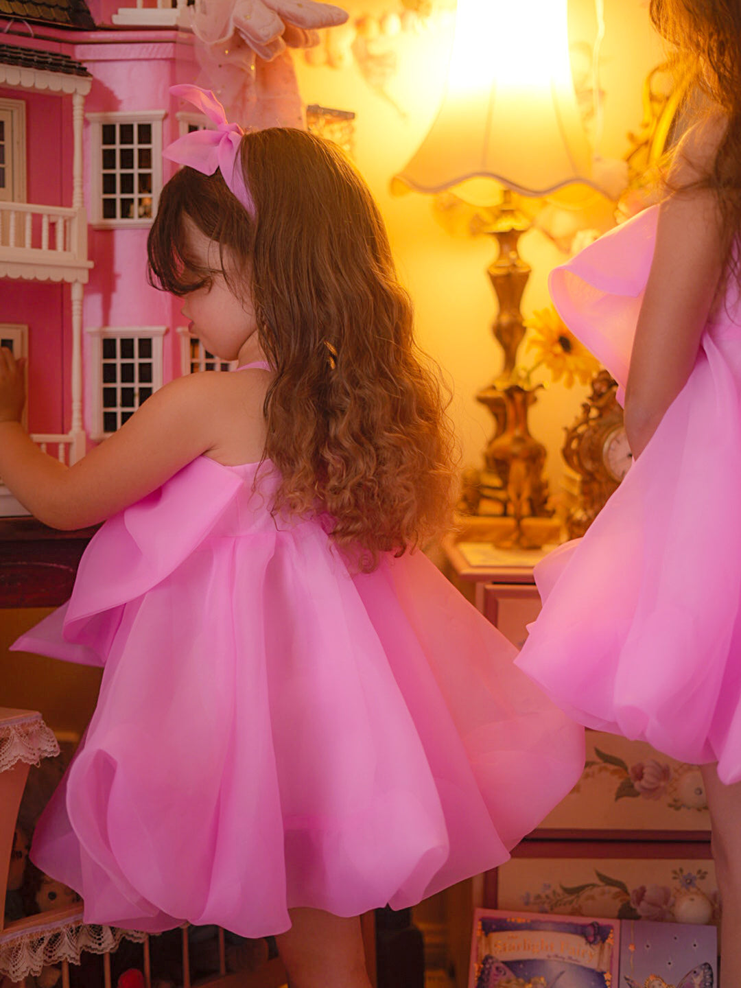 Love In Full Bloom Dress - Hot Pink