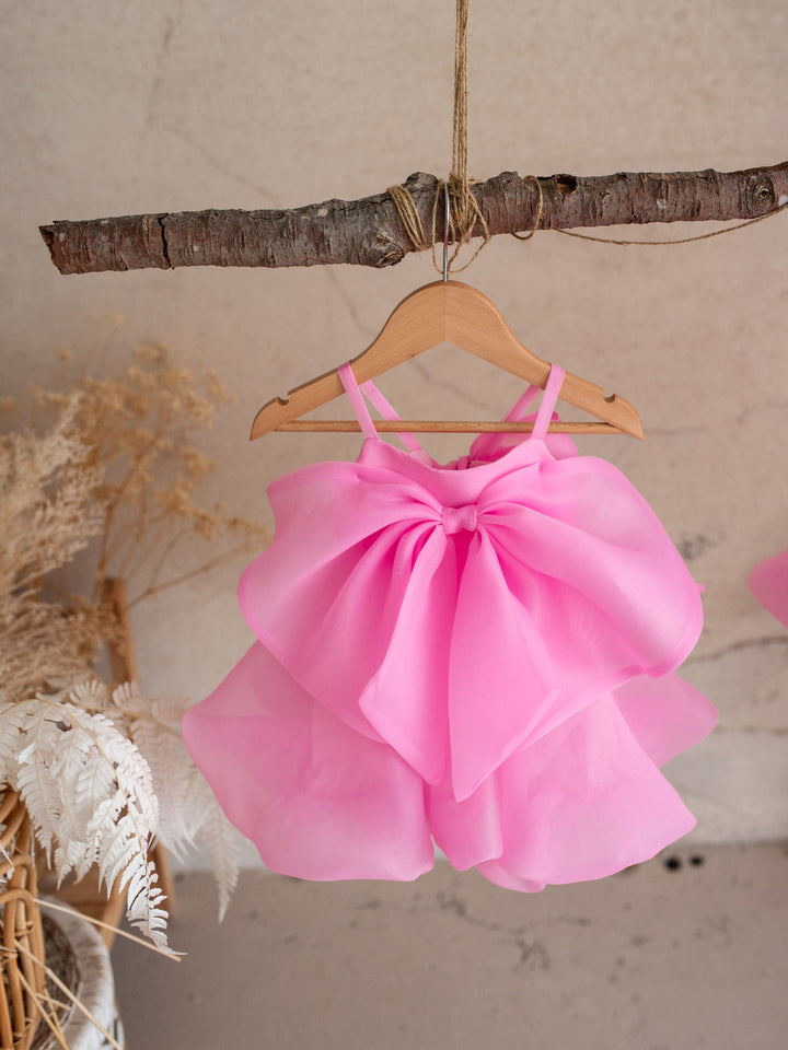 Love In Full Bloom Dress - Hot Pink