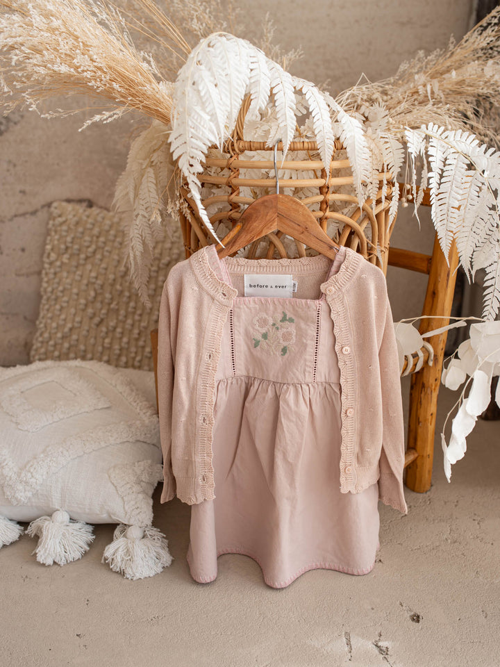 Nora Lune Cardigan – Mauve