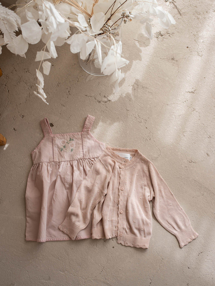 Nora Lune Cardigan – Mauve