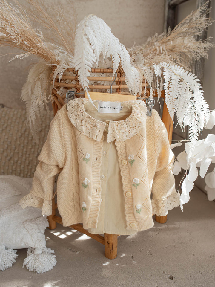 Celine Rue Blouse - Buttercream