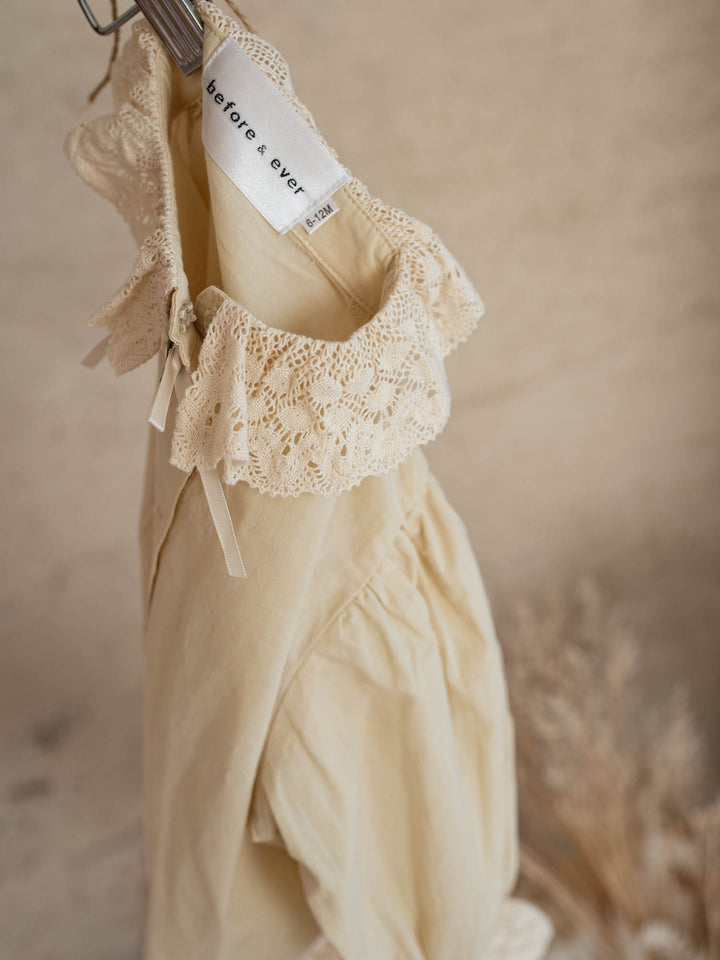 Celine Rue Blouse - Buttercream