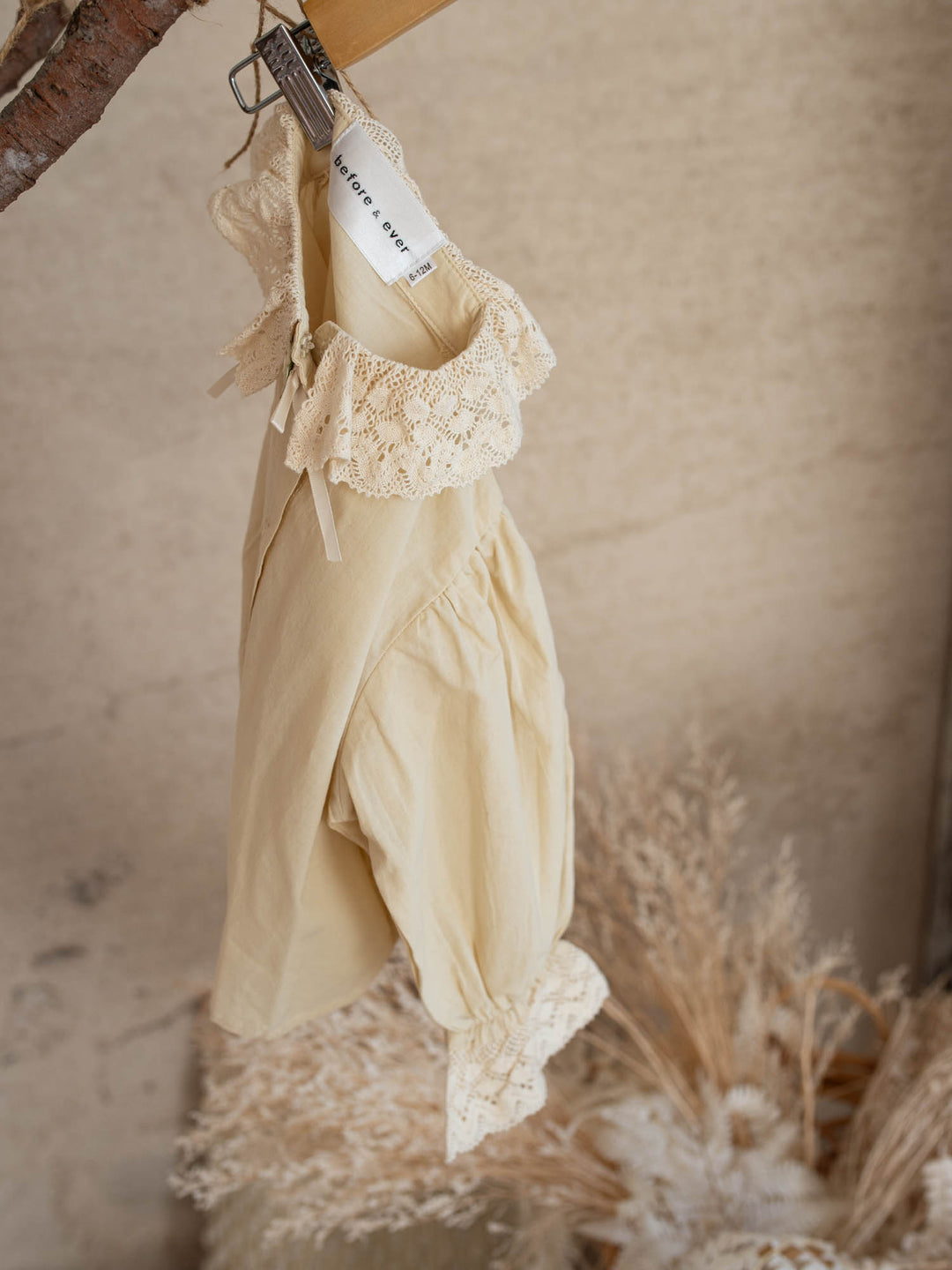 Celine Rue Blouse - Buttercream